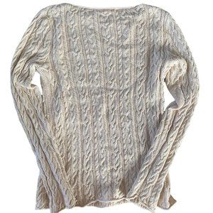 Lauren Ralph Lauren Cream Colored Sweater